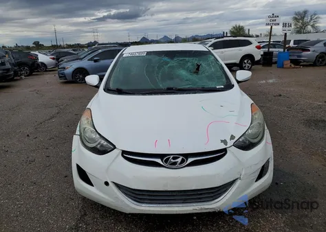 2013 Hyundai Elantra Gls из США, поврежденный, VIN 5NPDH4AE7DH231160